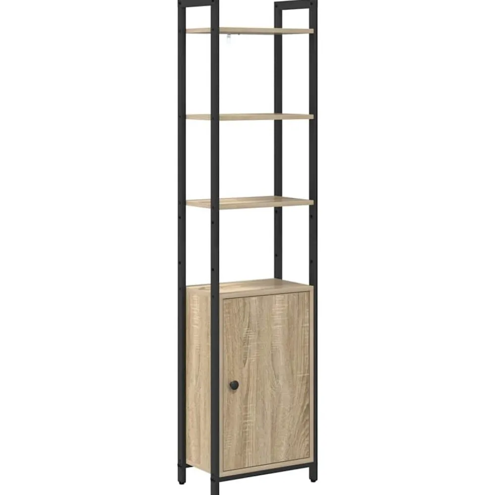 Boekenkast 40 x 24 x 161 cm Bewerkt hout>vidaXL