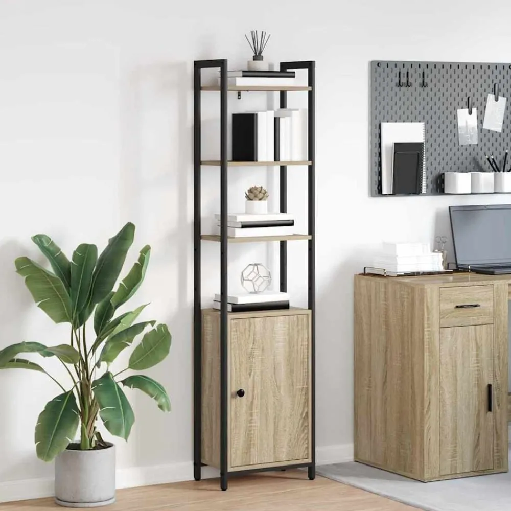 Boekenkast 40 x 24 x 161 cm Bewerkt hout>vidaXL
