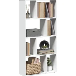 Boekenkast 60x20x120,5 cm Bewerkt Hout>vidaXL Best