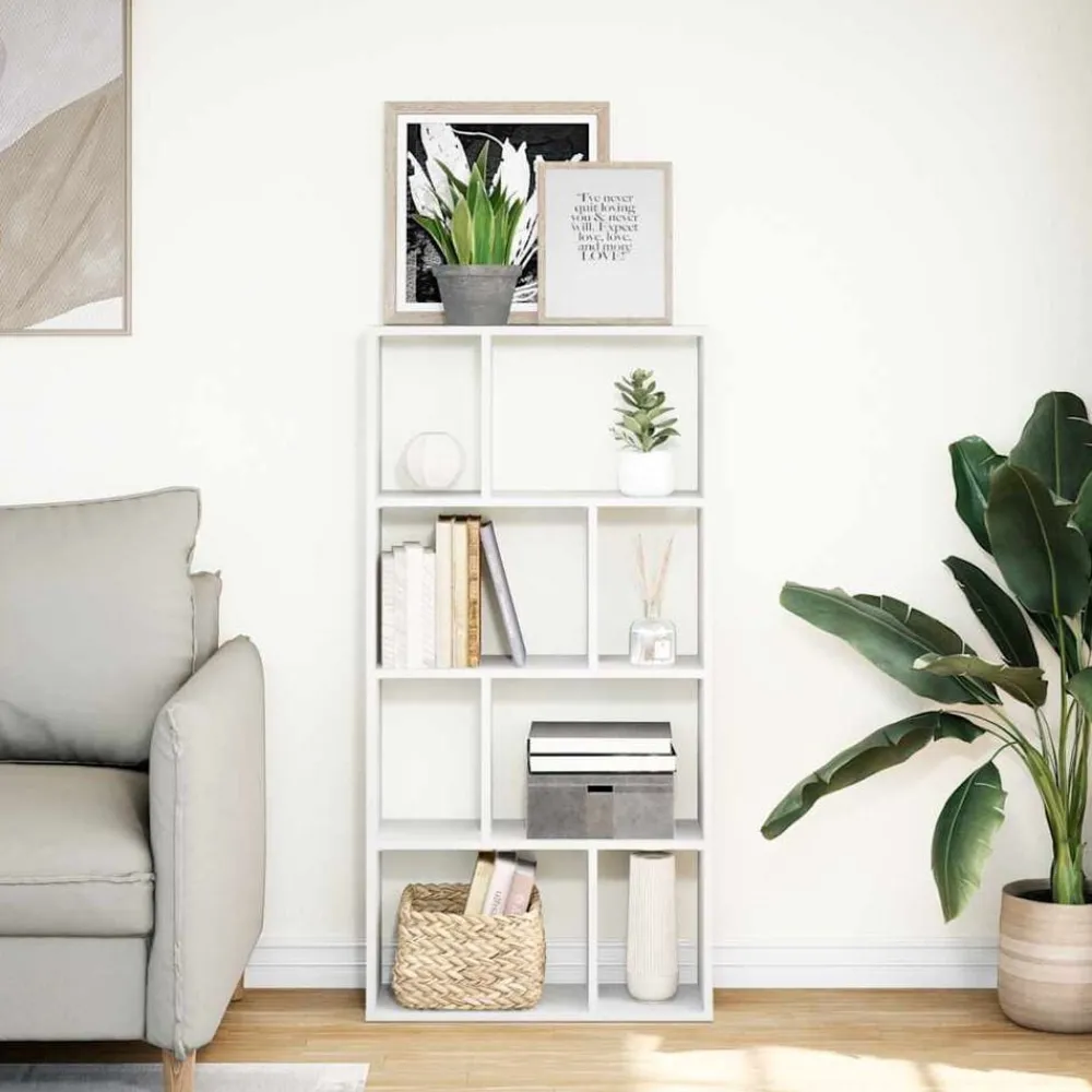 Boekenkast 60x20x120,5 cm Bewerkt Hout>vidaXL Best