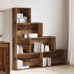 Boekenkasten & Wandplanken*vidaXL Boekenkast 157x24x160 cm bewerkt hout kleurig Oud hout