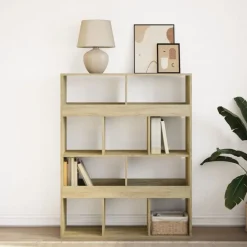 Boekenkast 100x33x125,5 cm bewerkt hout kleurig><noscript><img width=