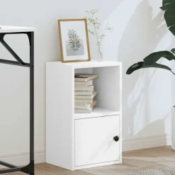 Boekenkasten & Wandplanken*vidaXL Boekenkast 31x24x52 cm bewerkt hout Wit