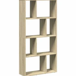 Boekenkasten & Wandplanken*vidaXL Boekenkast 60x20x120,5 cm bewerkt hout kleurig Sonoma eiken