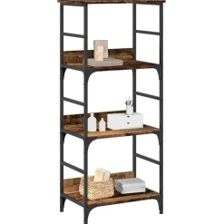 Boekenkast 50x33x117,5 cm bewerkt hout kleurig>vidaXL Clearance