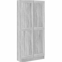 Boekenkast 82,5x30,5x185,5 cm bewerkt hout eiken>vidaXL