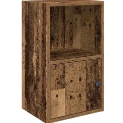 Boekenkast 31x24x52 cm bewerkt hout kleurig>vidaXL Outlet