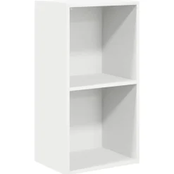 Boekenkasten & Wandplanken*vidaXL Boekenkast 40x30x76,5 cm bewerkt hout Wit