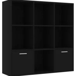 Boekenkast 98x30x98 cm bewerkt hout>vidaXL Clearance