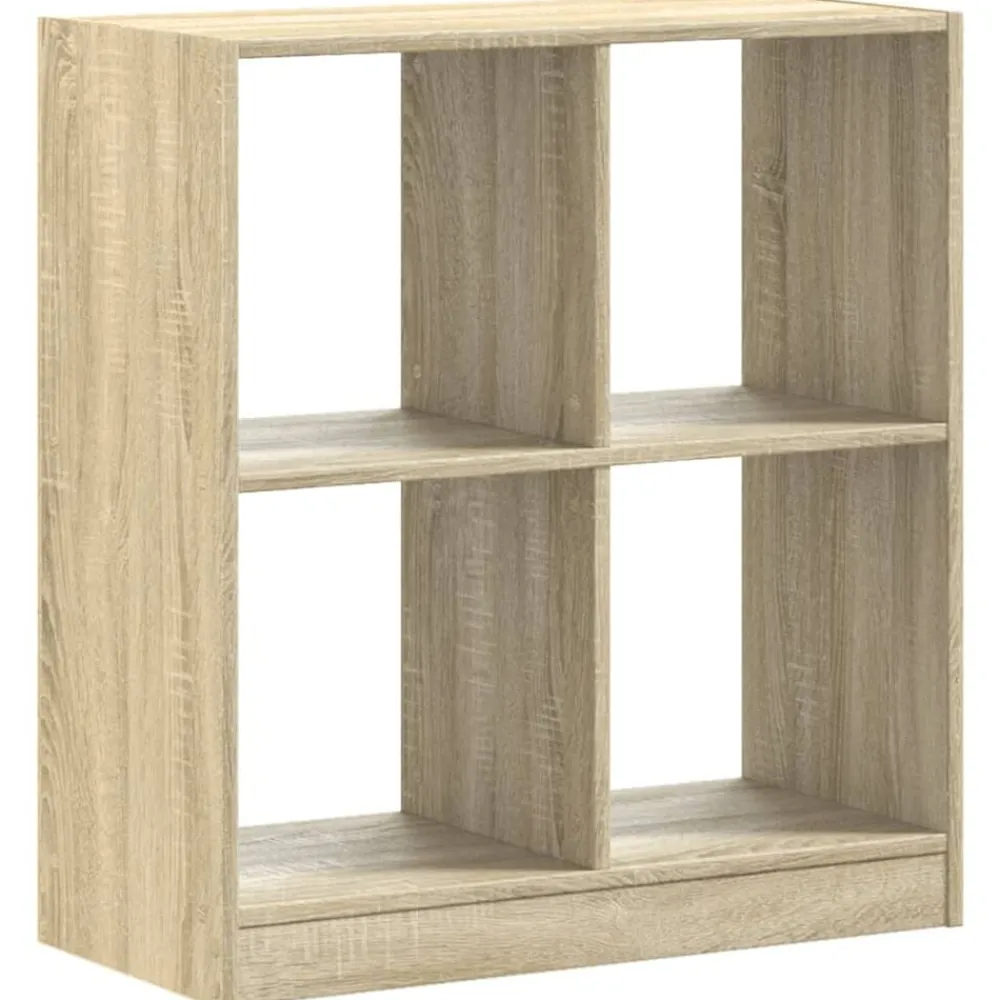 Boekenkast 68,5x32x75 cm bewerkt hout kleurig>vidaXL Hot