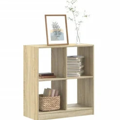 Boekenkast 68,5x32x75 cm bewerkt hout kleurig>vidaXL Hot