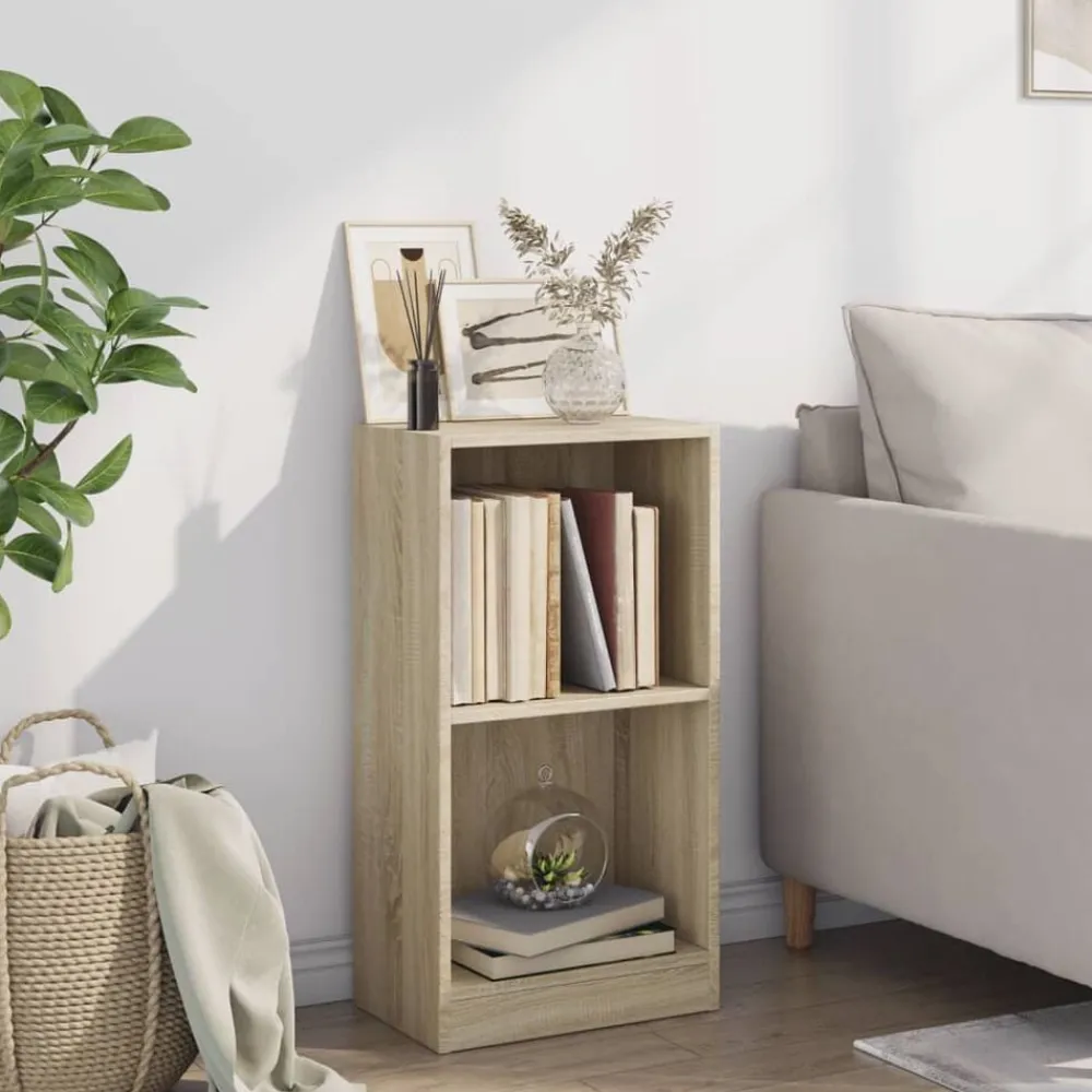 Boekenkast 40x24x75 cm bewerkt hout kleurig>vidaXL Hot