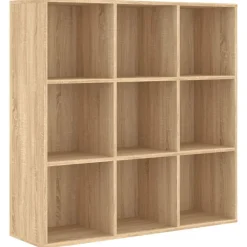 Boekenkasten & Wandplanken*vidaXL Boekenkast 98x29x97,5 cm bewerkt hout kleurig Sonoma eiken