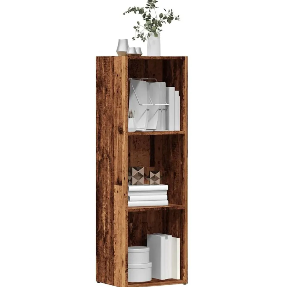 Boekenkasten & Wandplanken*vidaXL Boekenkast 36x30x114 cm bewerkt hout kleurig Oud hout