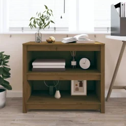 Boekenkast 80x35x68 cm massief grenenhout>vidaXL Outlet