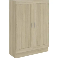 Boekenkasten & Wandplanken*vidaXL Boekenkast 82,5x30,5x115 cm spaanplaat kleurig Sonoma eiken