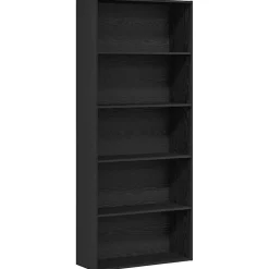 Boekenkasten & Wandplanken*vidaXL Boekenkast 80x30x189 cm Engineered Wood Zwart eiken