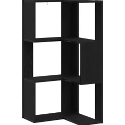 Boekenkasten & Wandplanken*vidaXL Boekenkast 50 x 50 x 102 cm Zwart eiken