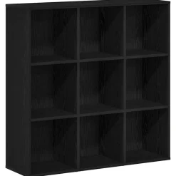 Boekenkasten & Wandplanken*vidaXL Boekenkast 98x29x97,5 cm Engineered Wood Zwart eiken