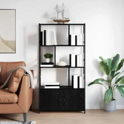 Boekenkast 80 x 30 x 155,5 cm Bewerkt hout>vidaXL