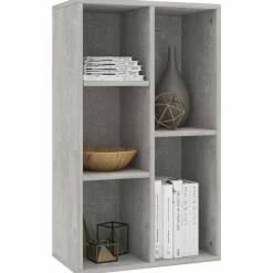 Boekenkast/dressoir 50x25x80 cm bewerkt hout><noscript><img width=