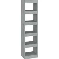Boekenkast/kamerscherm 40x30x166 cm eikenkleurig>vidaXL Online