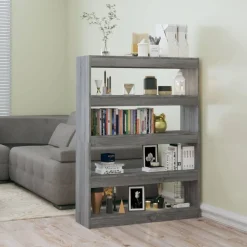 Boekenkast/kamerscherm 100x30x135 cm eikenkleurig>vidaXL Clearance