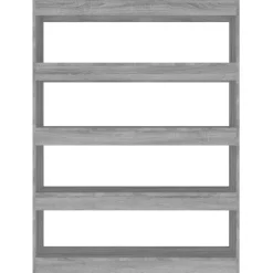 Boekenkast/kamerscherm 100x30x135 cm eikenkleurig><noscript><img width=