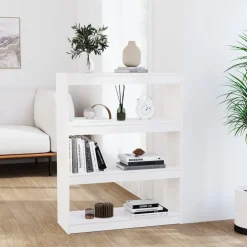 Boekenkast/kamerscherm 80x30x103,5 cm massief grenenhout>vidaXL New