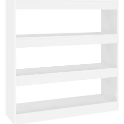 Boekenkasten & Wandplanken*vidaXL Boekenkast/kamerscherm 100x30x103 cm Wit
