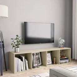 Boekenkast/tv-meubel 143x30x36 cm kleurig>vidaXL Best