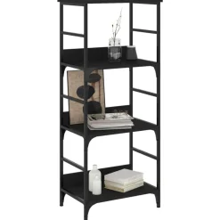 Boekenrek 50x33x117,5 cm bewerkt hout><noscript><img width=