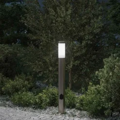 Verlichting*vidaXL Bolderarmatuur met stopcontact 80 cm RVS IP44