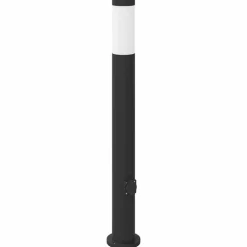 Verlichting*vidaXL Bolderarmatuur met stopcontact 80 cm RVS IP44