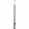 Verlichting*vidaXL Bolderarmatuur met stopcontact 110 cm RVS IP44