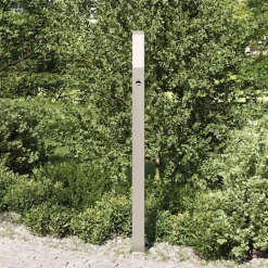 Verlichting*vidaXL Bolderverlichting met sensor 110 cm roestvrij staal IP44
