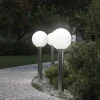 Verlichting*vidaXL Bolderverlichting 3 stuks 80 cm RVS IP44