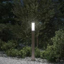 Verlichting*vidaXL Bolderverlichting 80 cm RVS IP44