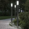 Bolderverlichting 3 stuks 110 cm RVS IP44>vidaXL Outlet