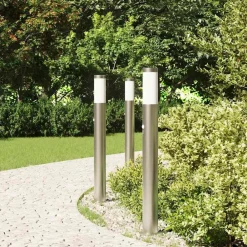 Bolderverlichting met sensor 3 stuks 80 cm RVS IP44><noscript><img width=