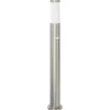 Verlichting*vidaXL Bolderverlichting met sensor 80 cm RVS IP44