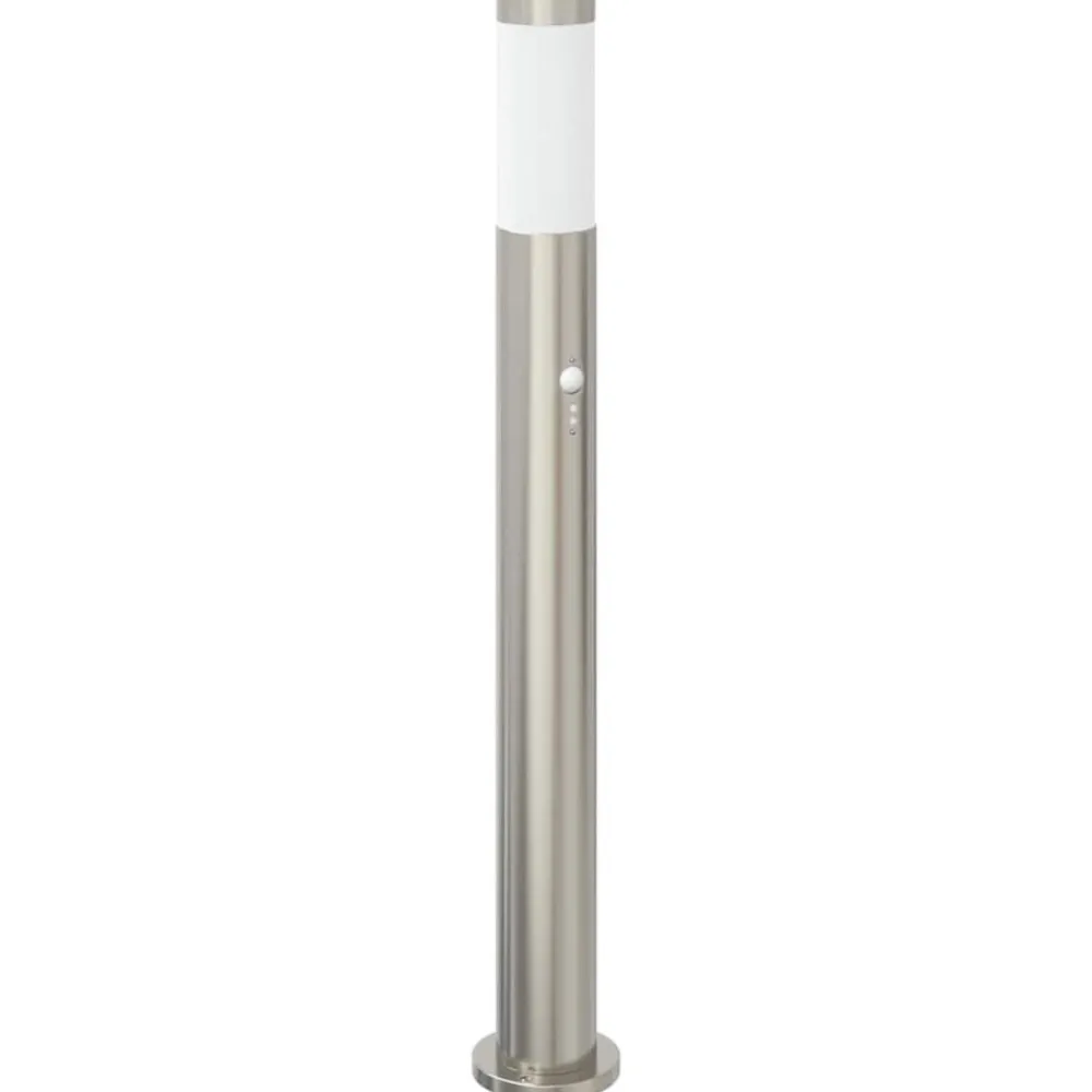 Verlichting*vidaXL Bolderverlichting met sensor 80 cm RVS IP44