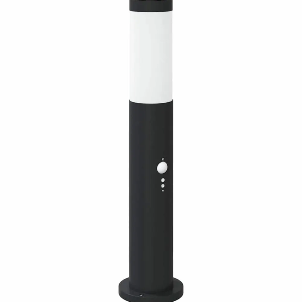 Verlichting*vidaXL Bolderverlichting met sensor 50 cm RVS IP44
