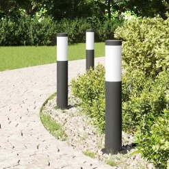 Verlichting*vidaXL Bolderverlichting 3 stuks 50 cm RVS IP44