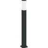 Verlichting*vidaXL Bolderverlichting 80 cm Zwart IP44