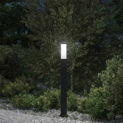 Verlichting*vidaXL Bolderverlichting 80 cm Zwart IP44