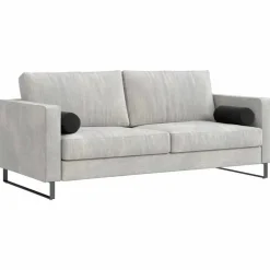 Woon- & Tuinaccessoires*vidaXL Bolster Kussens 2 stuks Ø 15 x 40 cm Cordstof Zwart