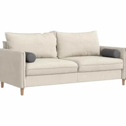 Bolster Kussens 2 stuks Ø 15 x 40 cm Cordstof><noscript><img width=