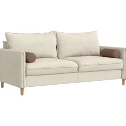 Bolster Kussens 2 stuks Ø 15 x 40 cm Stof><noscript><img width=
