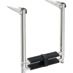 Boordladder inklapbaar met 2 sporten roestvrij staal><noscript><img width=